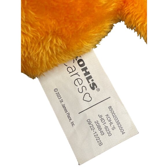 2022 Kohls Cares Jimmy Fallon Baby Lion Plush Stuffed Animal Toy Orange 11" - Picture 3 of 4